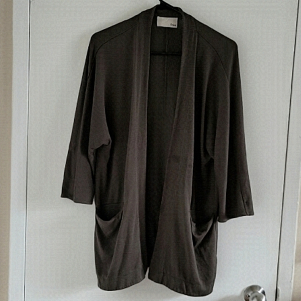 Aritzia Wilfred Free Open Front Cardigan M